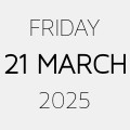 21 March 2025
